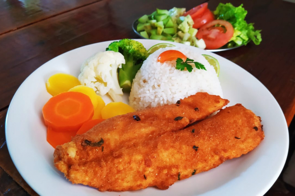 Tilápia À Milanesa