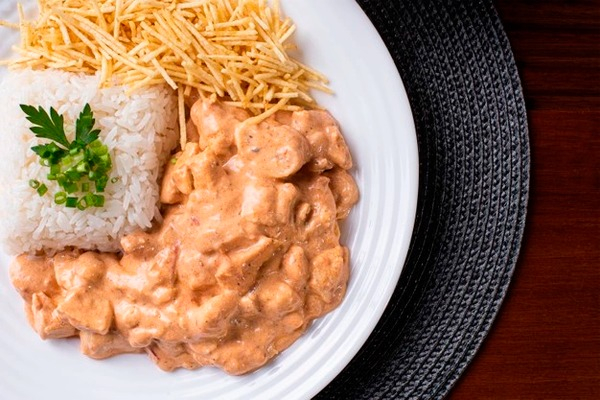 Strogonoff de Frango